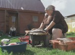 Остров. Хождение в озеро