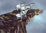 Why do wolves howl at moon
