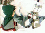 Devochka i zaytsy