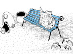  Les bancs N° 0458